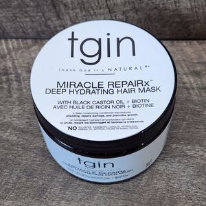 NEW TGIN MIRACLE REPAIR DEEP HYDRATING HAIR MASK | 12 fl oz